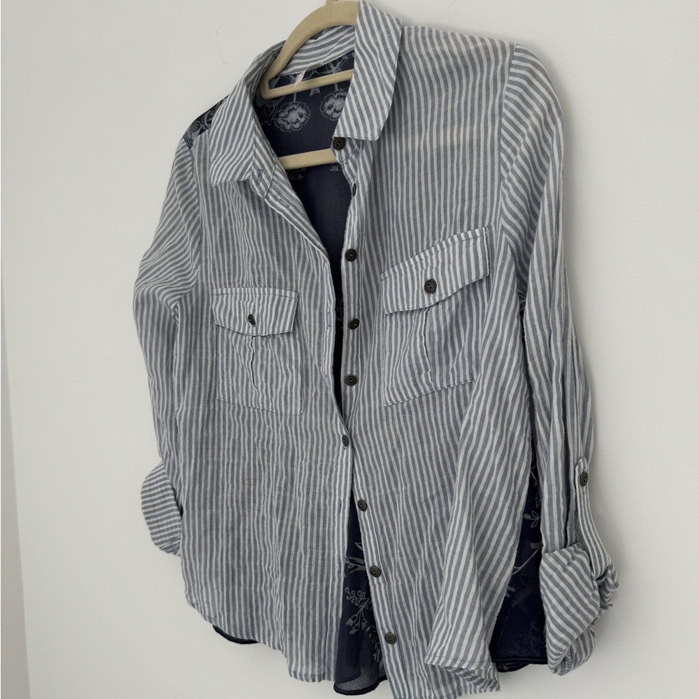 Free People Button Down - Picture 3 of 11